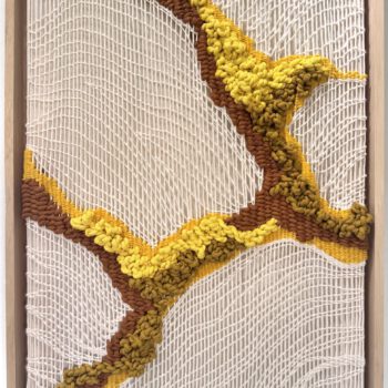 PINTOR, Ana_Relieve textil en marco.4